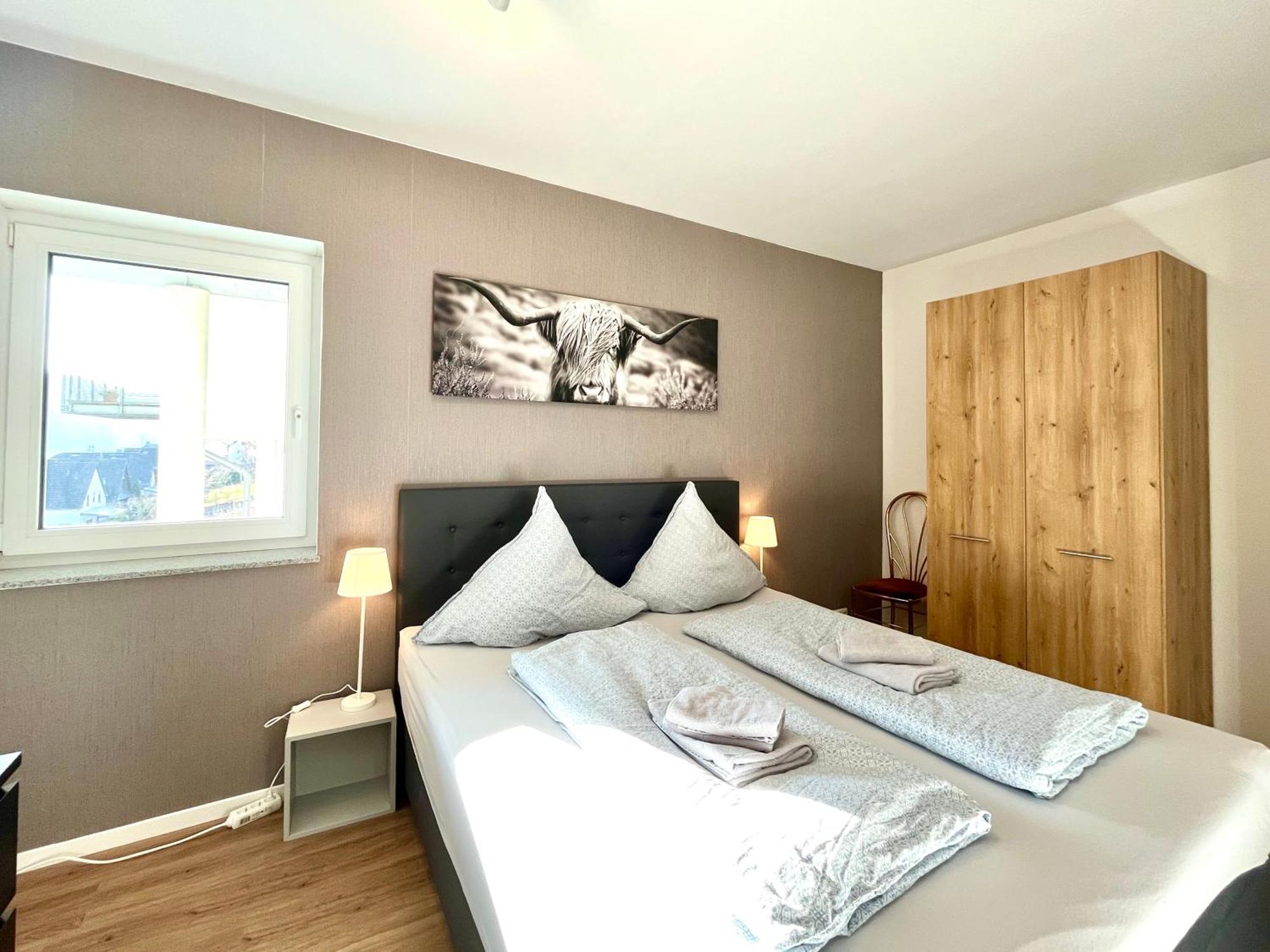 Ferienwohnung Moseltraum, 1-6 Pers, Mit 3 Schlafzimmer Und Panoramabalkon Müden Dış mekan fotoğraf