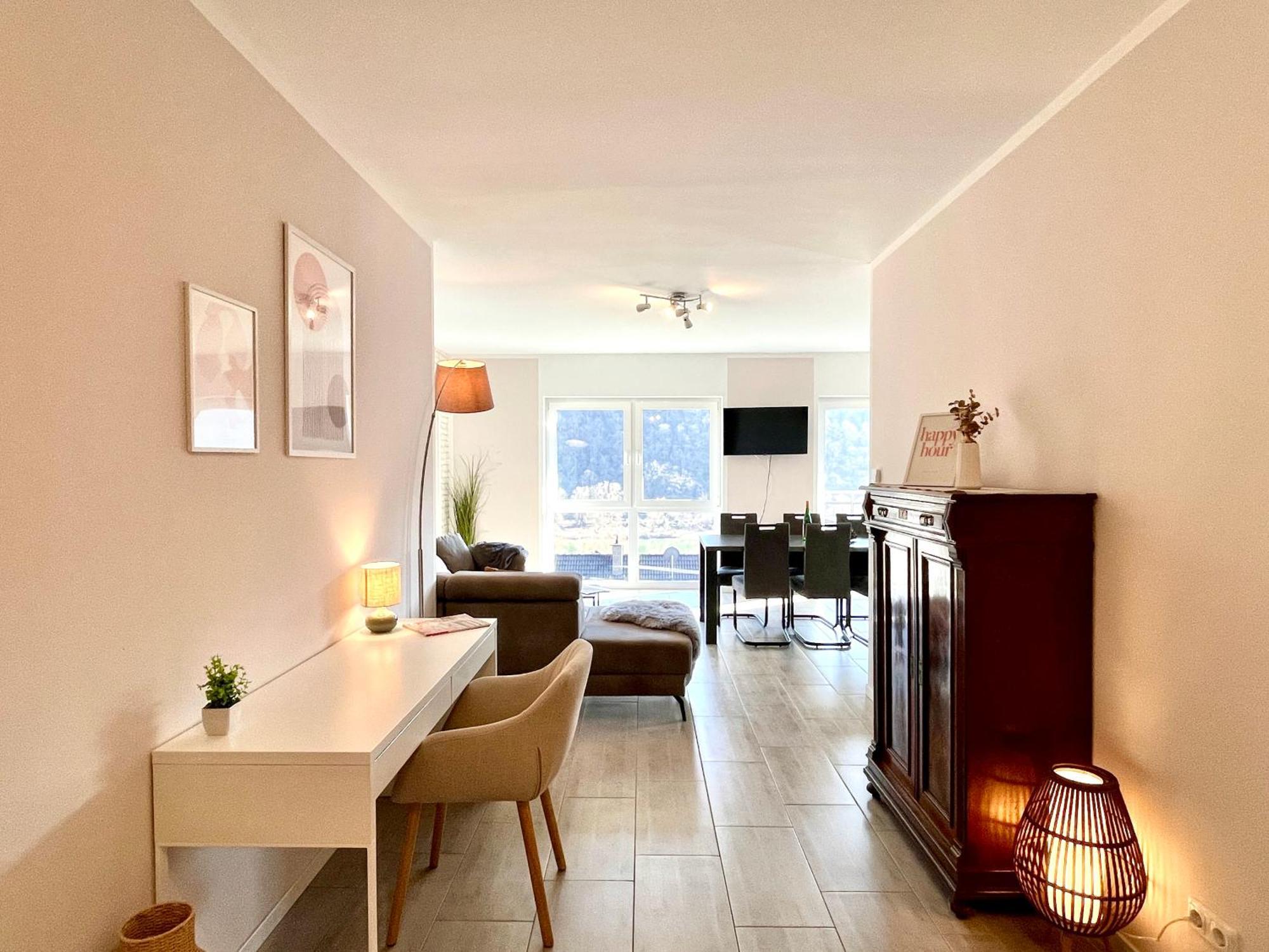 Ferienwohnung Moseltraum, 1-6 Pers, Mit 3 Schlafzimmer Und Panoramabalkon Müden Dış mekan fotoğraf