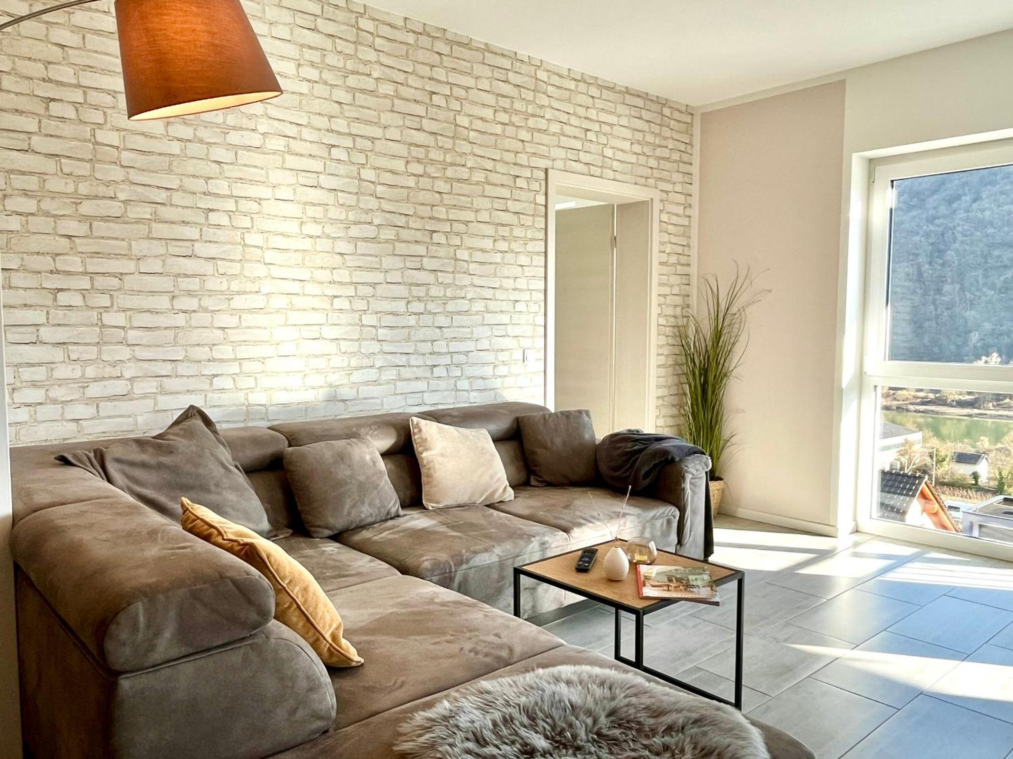 Ferienwohnung Moseltraum, 1-6 Pers, Mit 3 Schlafzimmer Und Panoramabalkon Müden Dış mekan fotoğraf